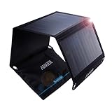 Anker PowerPort Solar Ladegerät 21W 2-Port, USB Solarladegerät für iPhone 7 / 7s / 6s / 6, iPad Air 2 / Mini 3, Galaxy S7 / S6 / S6 Edge und Tablet, Kamera usw.